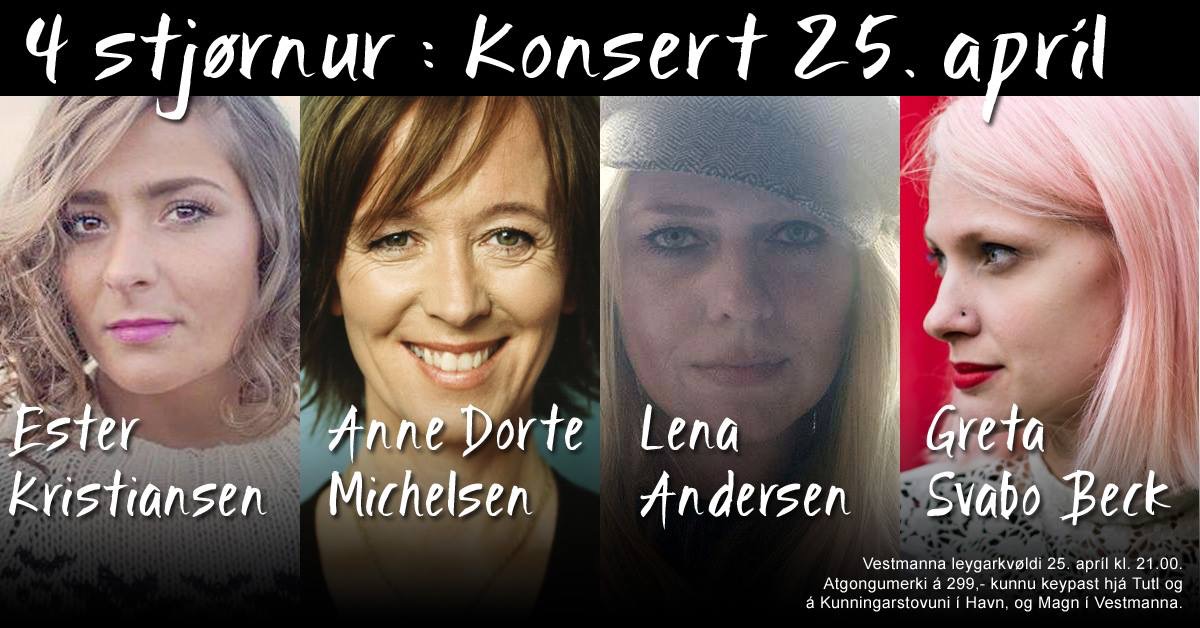 Anne Dorte til Færøerne i april